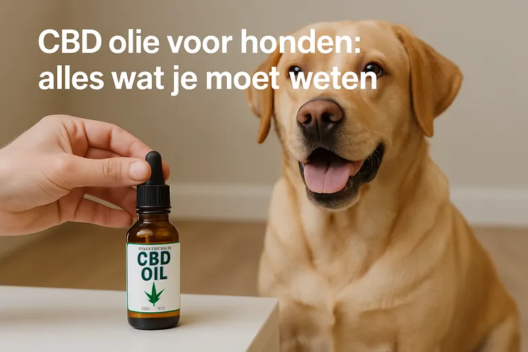 CBD olie voor honden: alles wat je moet weten